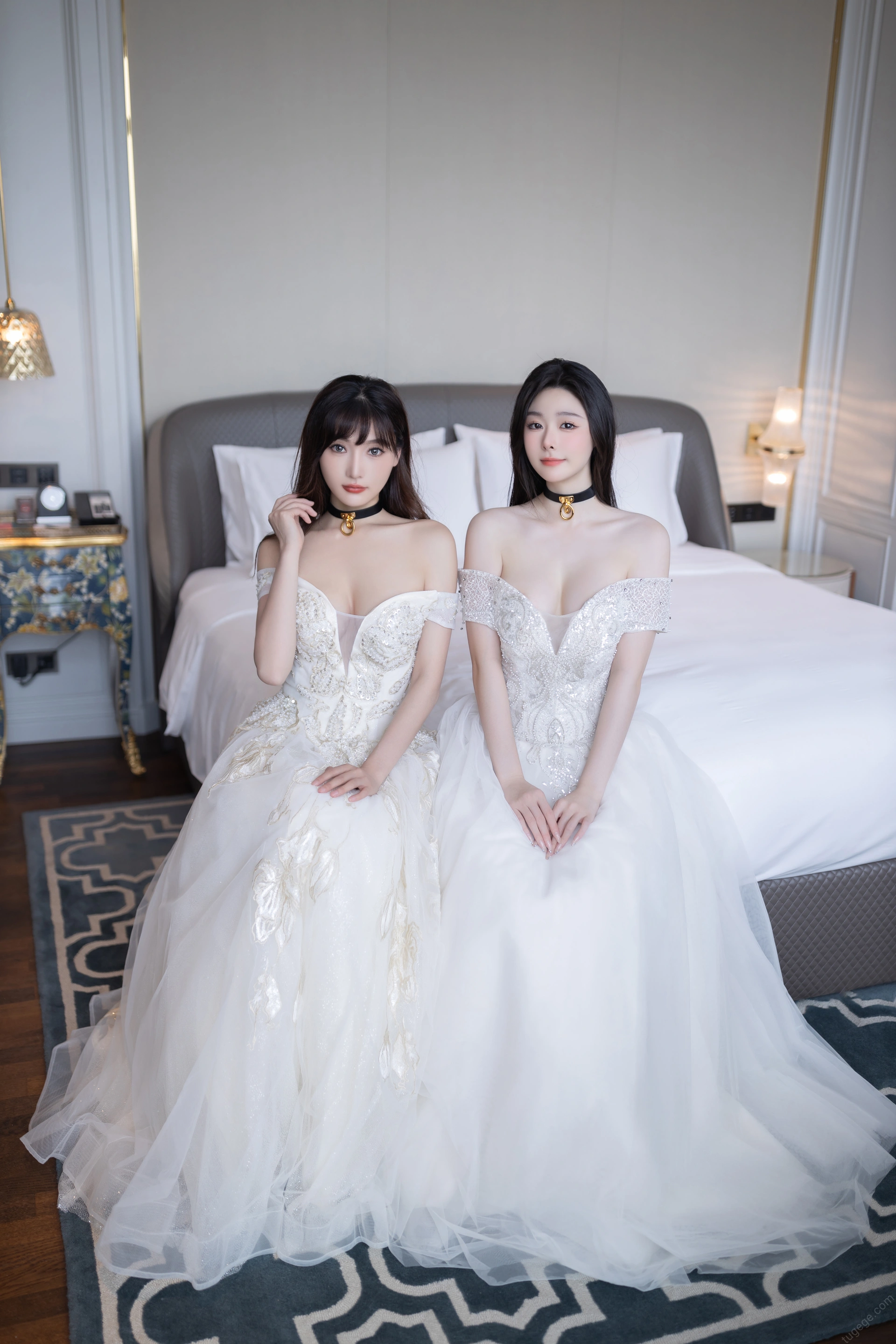 009.陆萱萱 – 内购无水印 &是小逗逗  双人婚纱 1