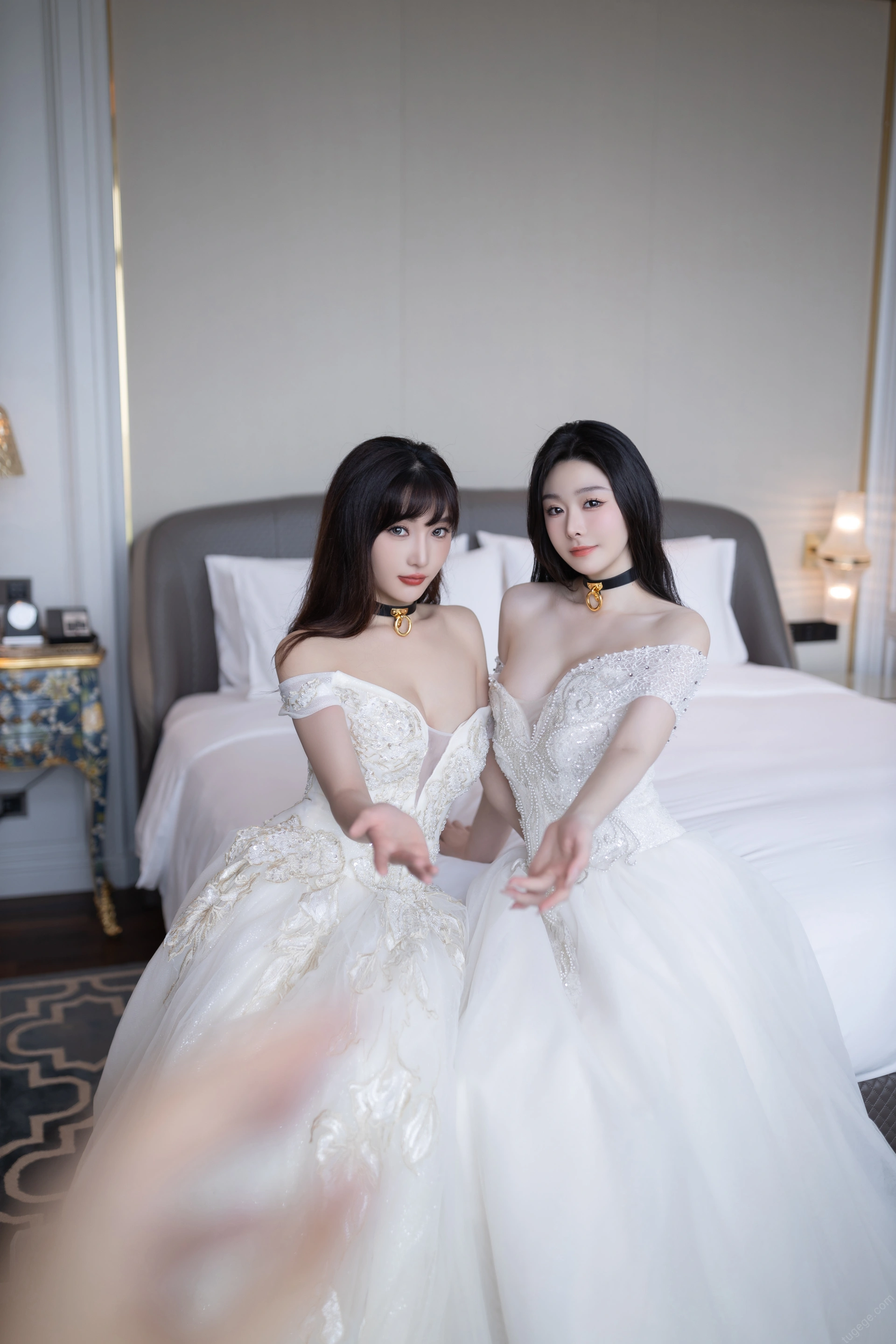 009.陆萱萱 – 内购无水印 &是小逗逗  双人婚纱 2